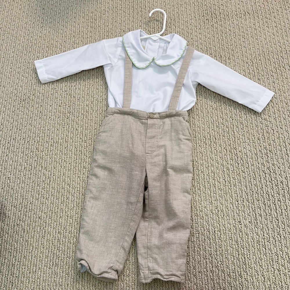 The Beaufort Bonnet Company Boys Outfit (12-18M)- perfect for summer weddings!